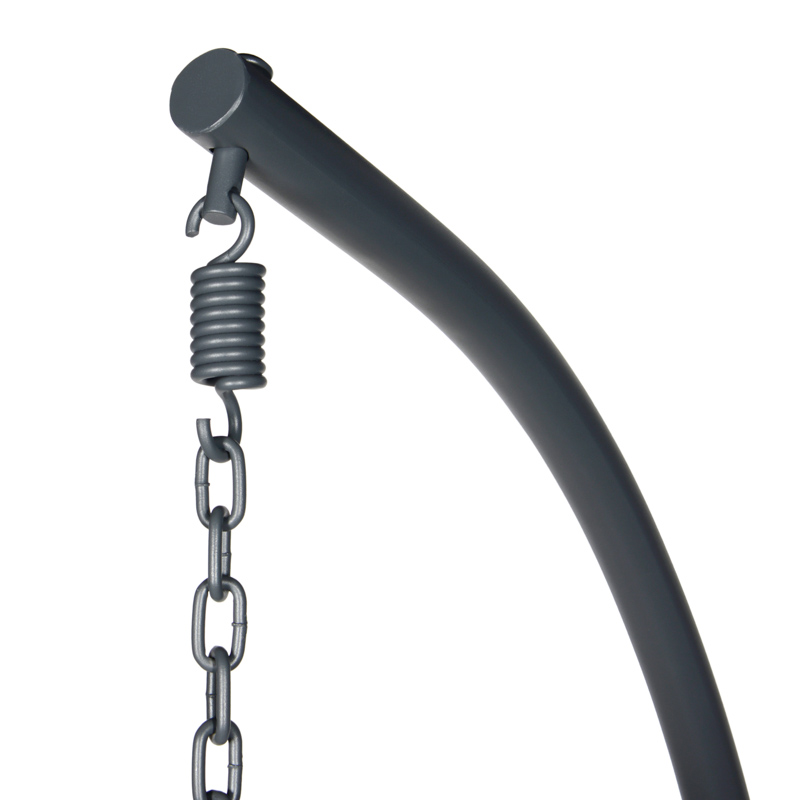Fauteuil suspendu 'Milan' gris