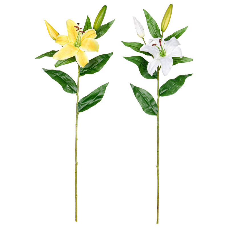 Tige fleur de lys artificielle