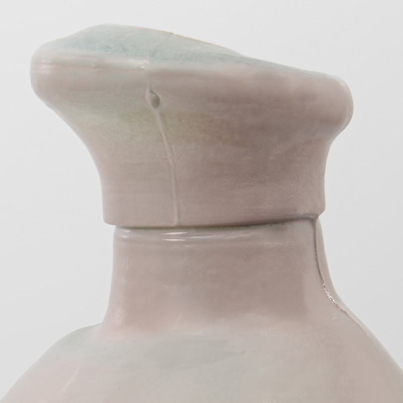 Vase 'Nilo' taupe 