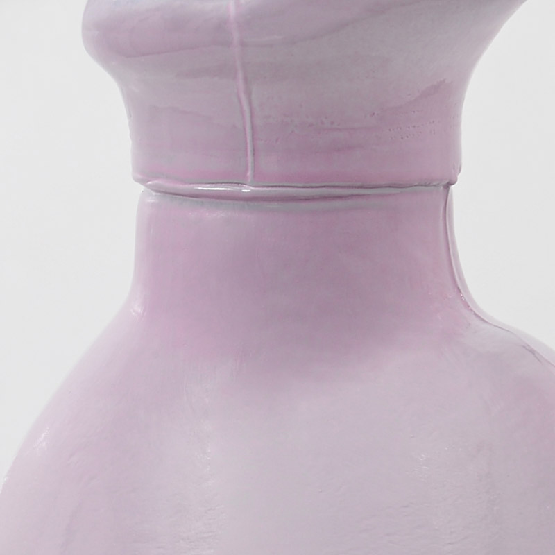 Vase 'Nilo' mauve