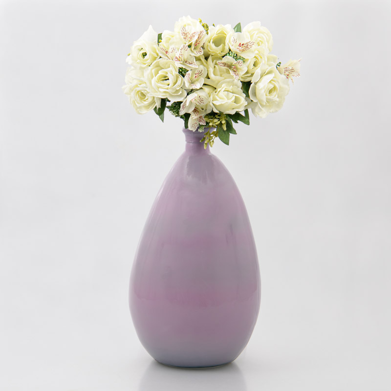 Vase 'Nilo' mauve