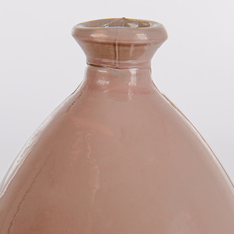 Vase 'Nilo' taupe 