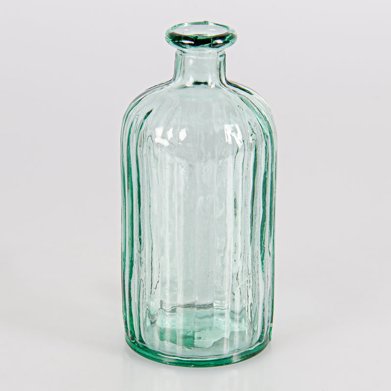 Vase rainuré 'Holanda' transparent 