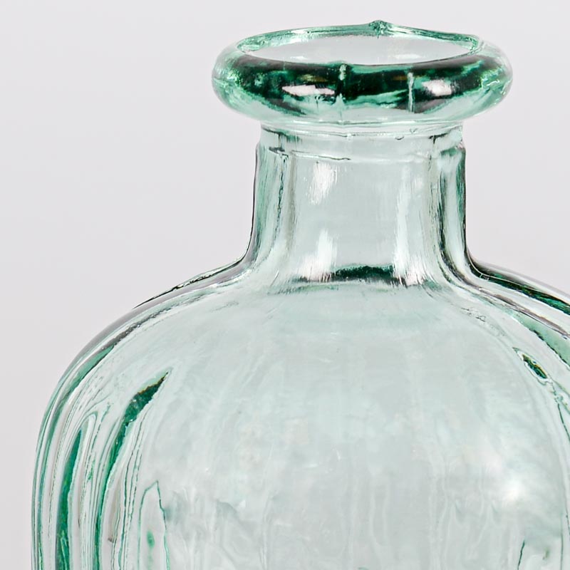 Vase rainuré 'Holanda' transparent 