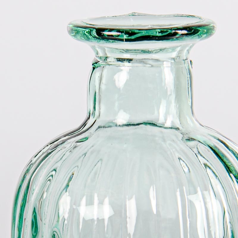 Vase rainuré 'Holanda' transparent 