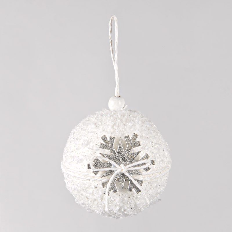 Boule 'Forêt Enchantée' blanche