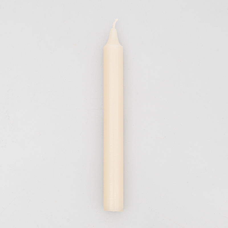 Bougie flambeau ivoire