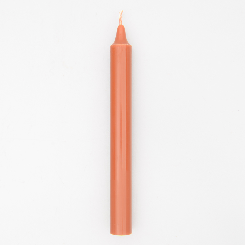 Bougie flambeau terracotta