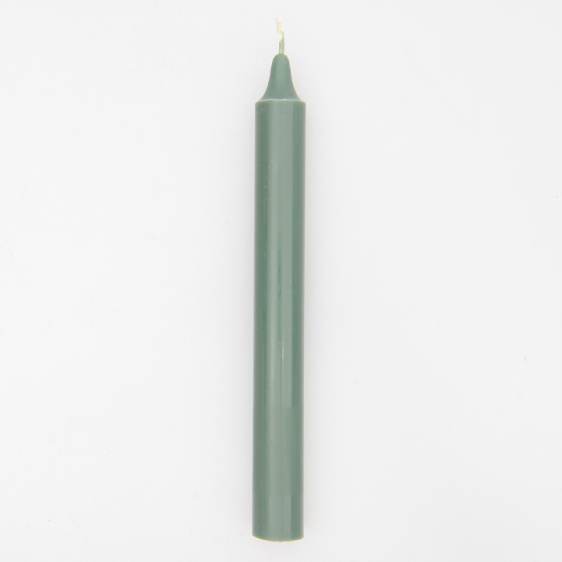 Bougie flambeau vert sapin
