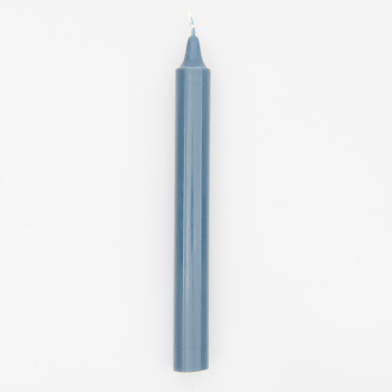 Bougie flambeau bleue