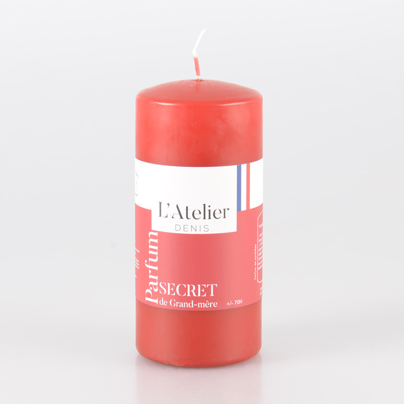 Bougie parfumée cylindrique