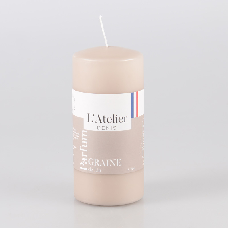 Bougie parfumée cylindrique