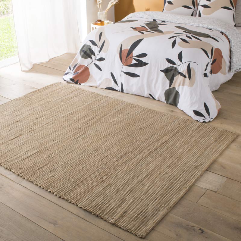 Tapis rectangulaire naturel 'Bangalore' 