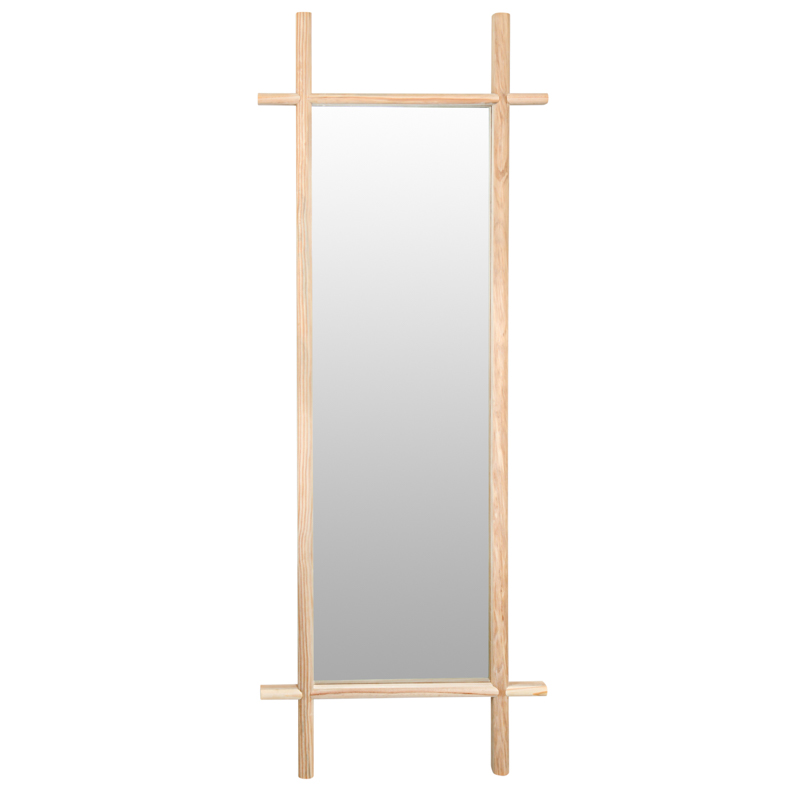 Miroir 'Kyoko' en bois 