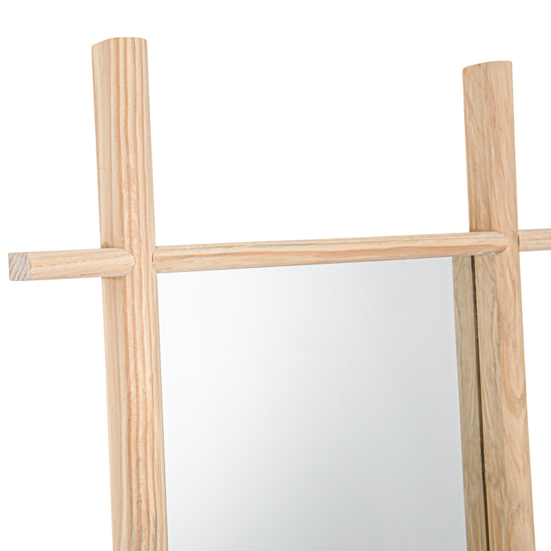 Miroir 'Kyoko' en bois 