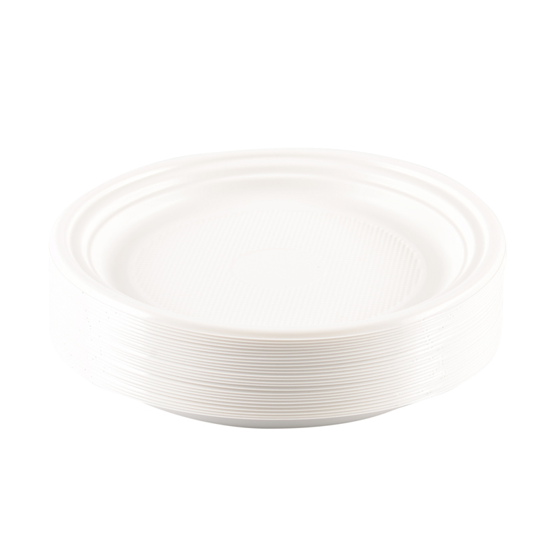 Lot de 25 assiettes à dessert réutilisables