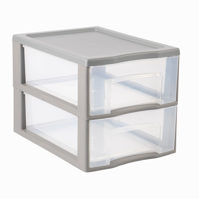 Boîte De Rangement De Bureau En Plastique Tiroirs De Rangement En