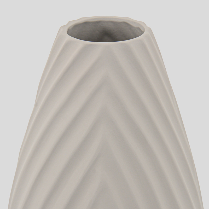 Vase céramique 'Ipanema' taupe