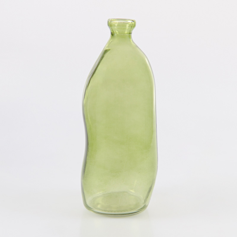 Vase 'Spiffy' en verre vert