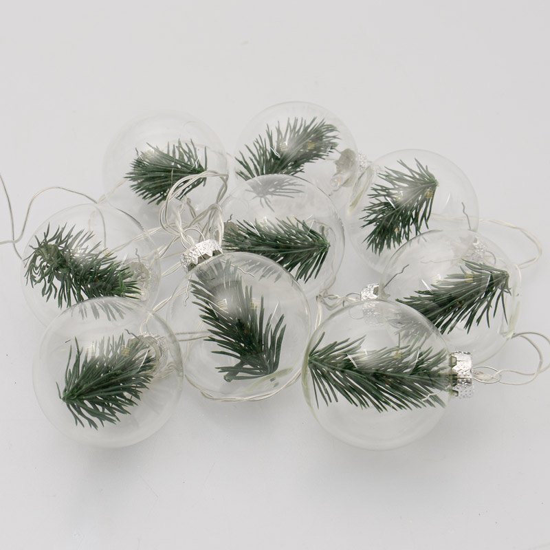 Guirlande lumineuse 10 LED transparente