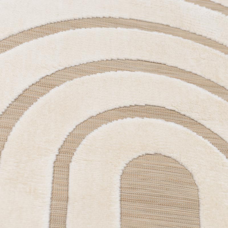 Tapis 'Infinity' beige 