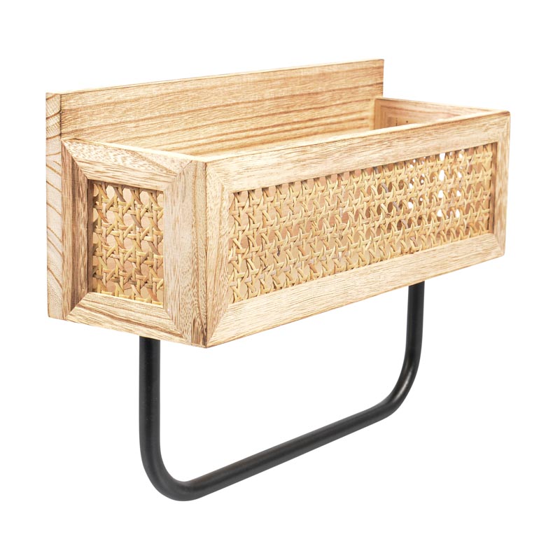 Etagère avec porte serviette 'Naha' 