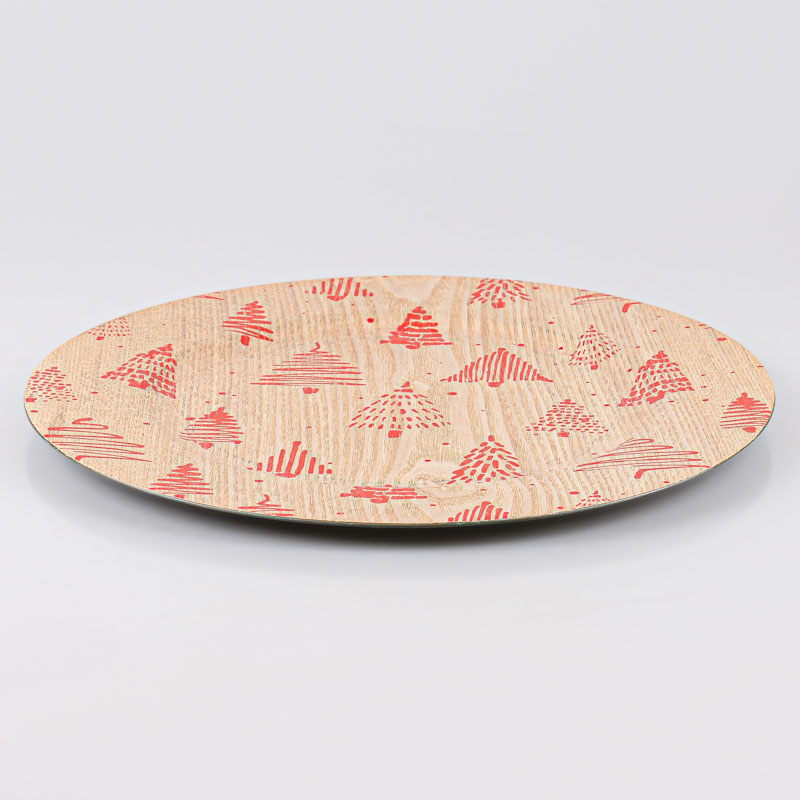 Sous-assiette de présentation 'Sapins'