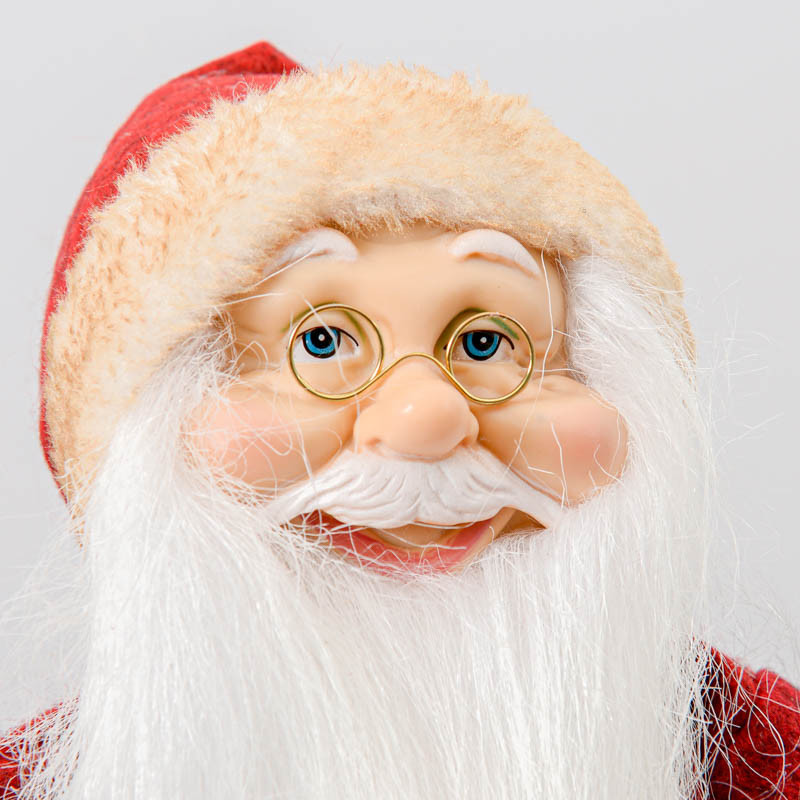 Figurine Père Noël sur traineau