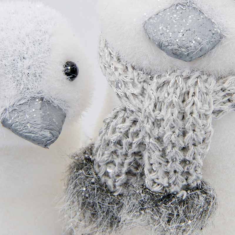 2 pingouins à poser