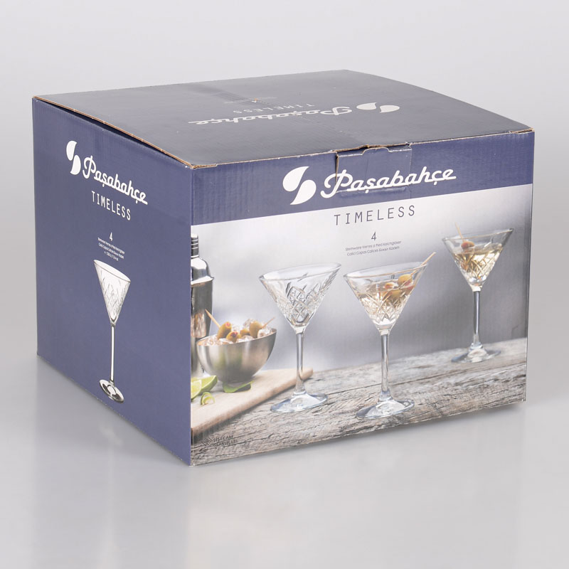 Lot de 4 verres à martini 'Timeless'