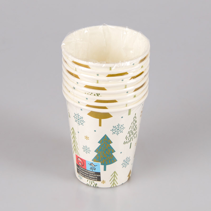 Lot de 8 gobelets 'Forêt Enchantée'