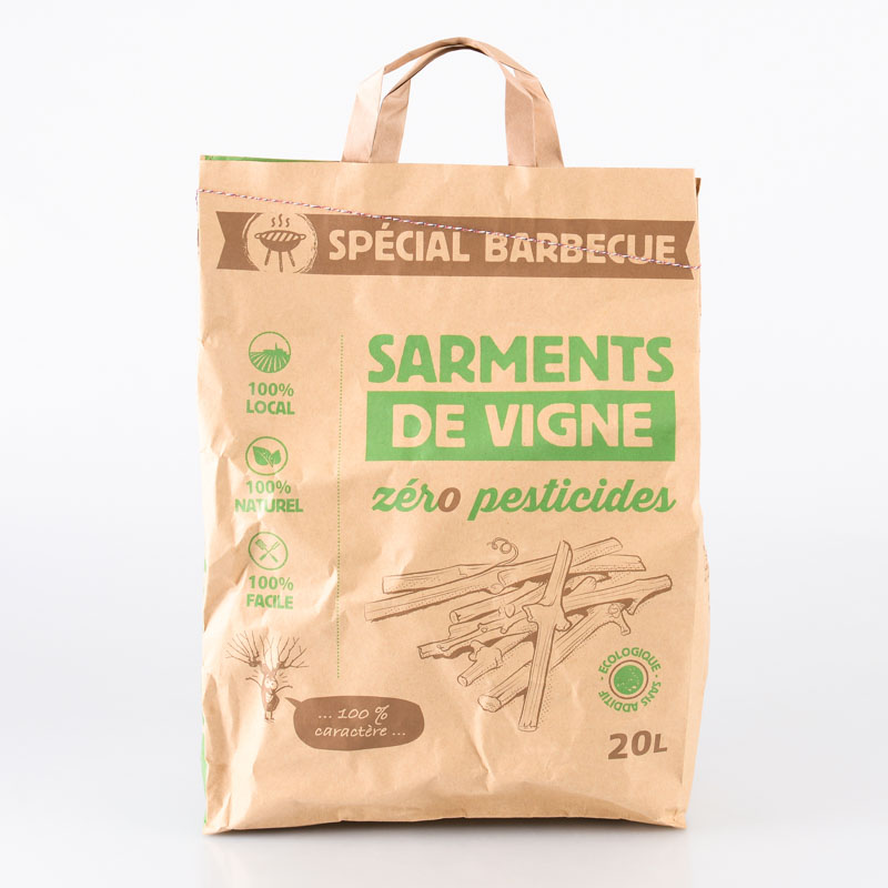 Sac sarments de vigne
