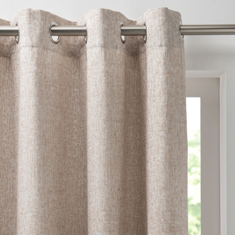 Rideau jacquard 'Romy' beige