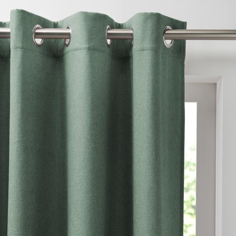 Rideau jacquard 'Magic' vert