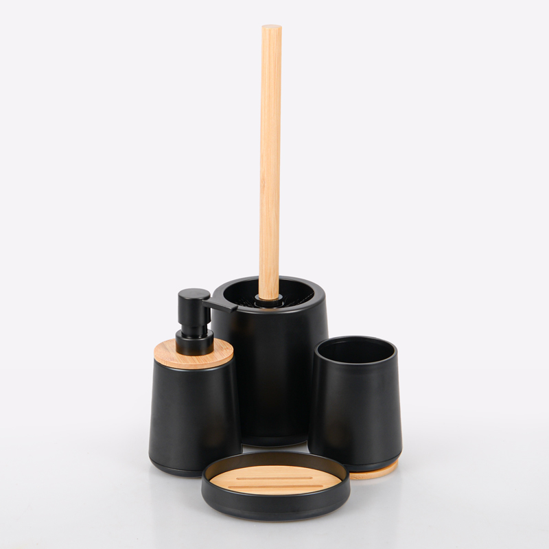Porte brosse à dent noir 'Eden'