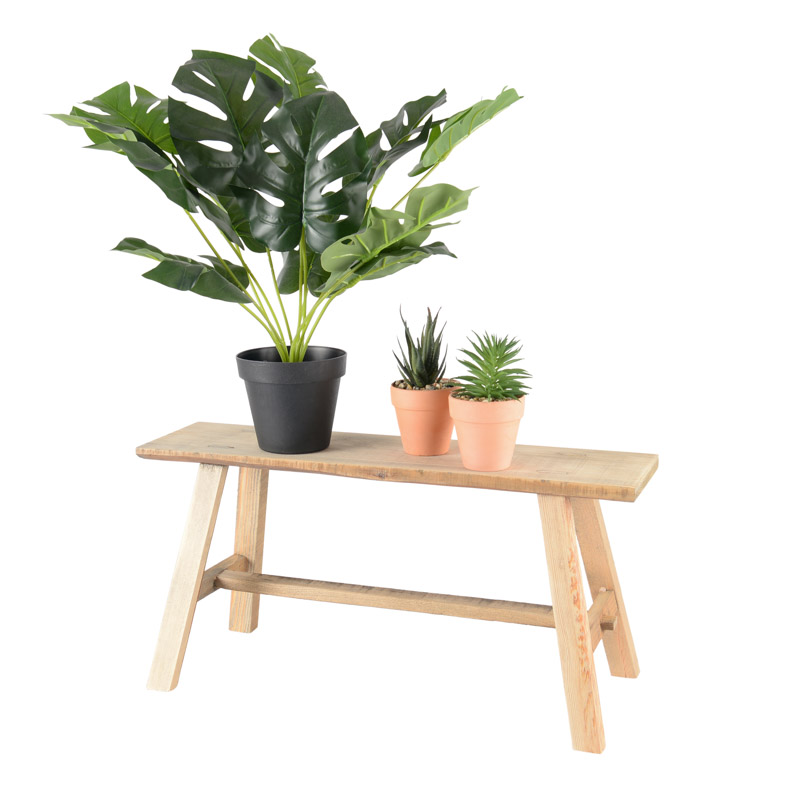 Banc décoratif en bois