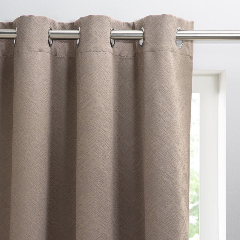Rideau occultant 'Maldives' beige