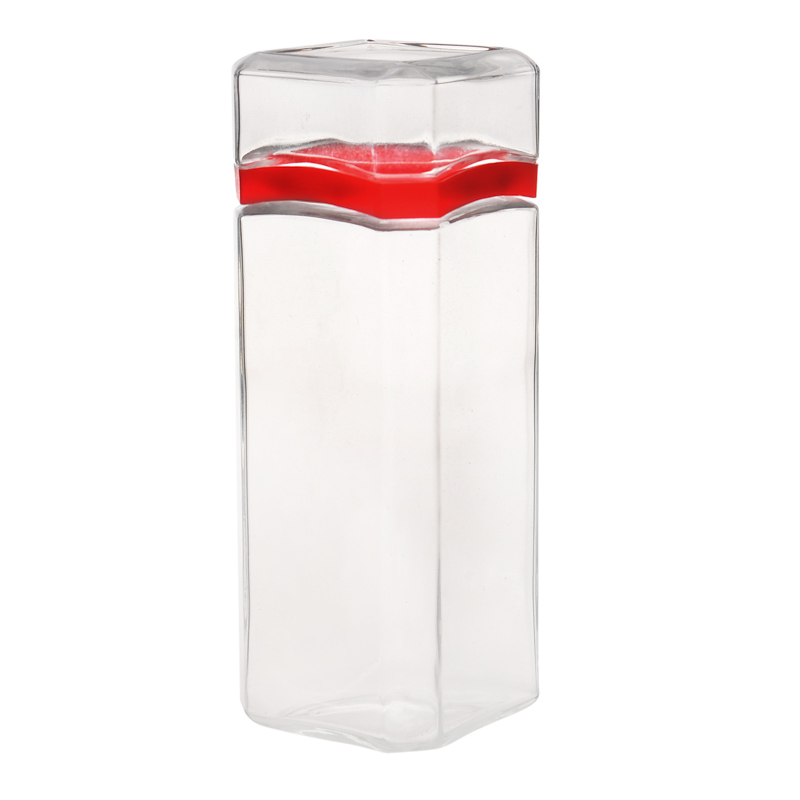 Bocal en verre avec bouchon 