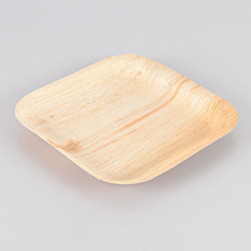 Lot de 6 assiettes carrées 'Pure'