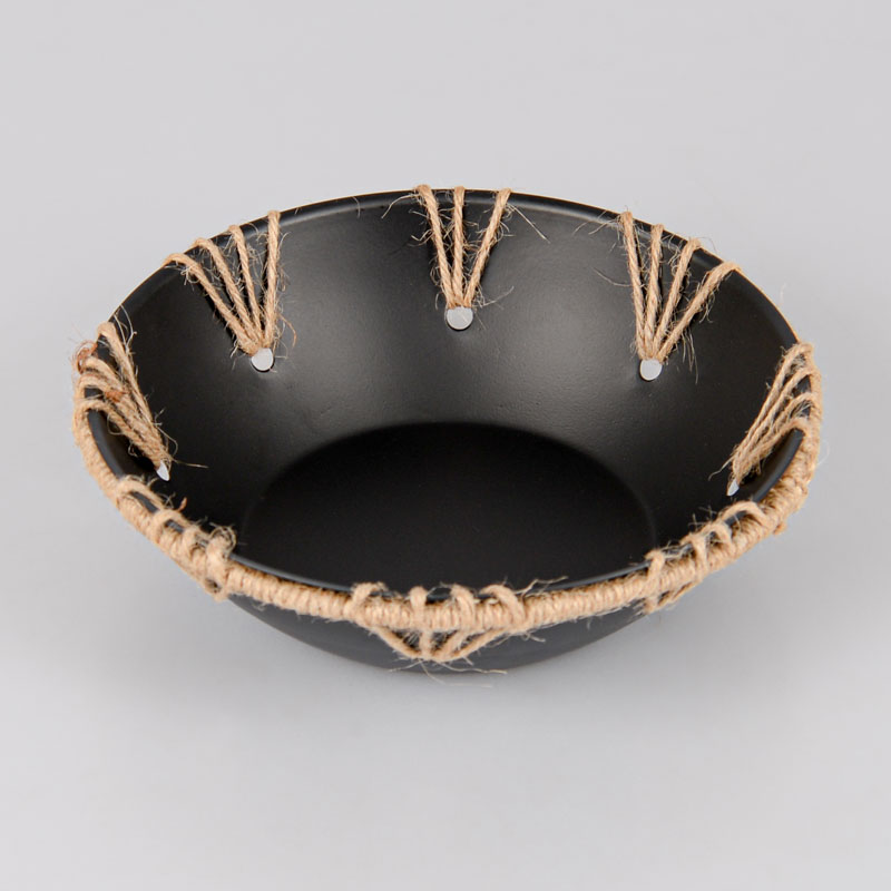 Coupe décorative 'Bamako' noir 