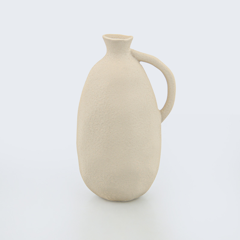 Vase 'Twisted' couleur pêche
