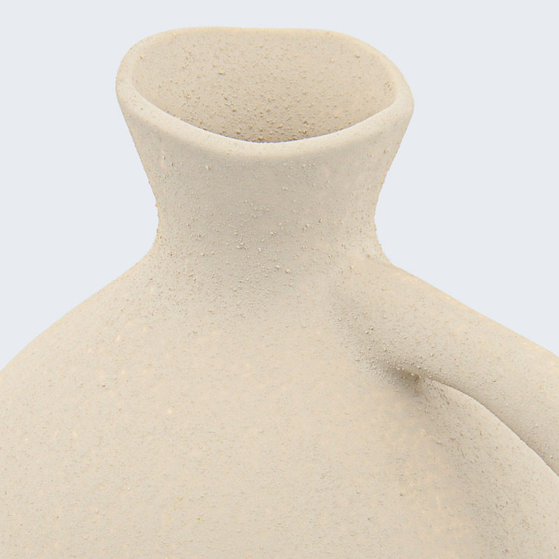 Vase 'Twisted' couleur pêche