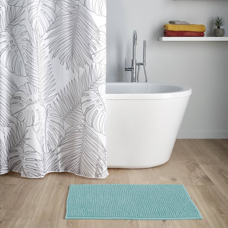 Tapis salle de bain chenille