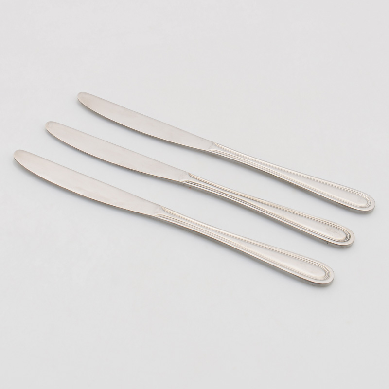 Lot de 3 couteaux en inox