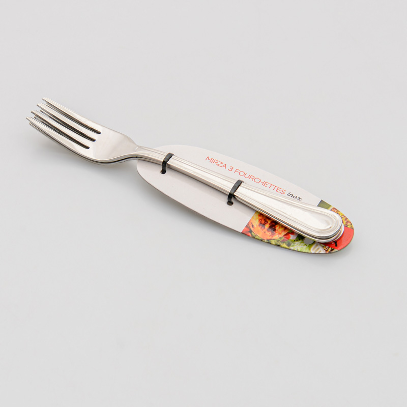 Lot de 3 fourchettes en inox