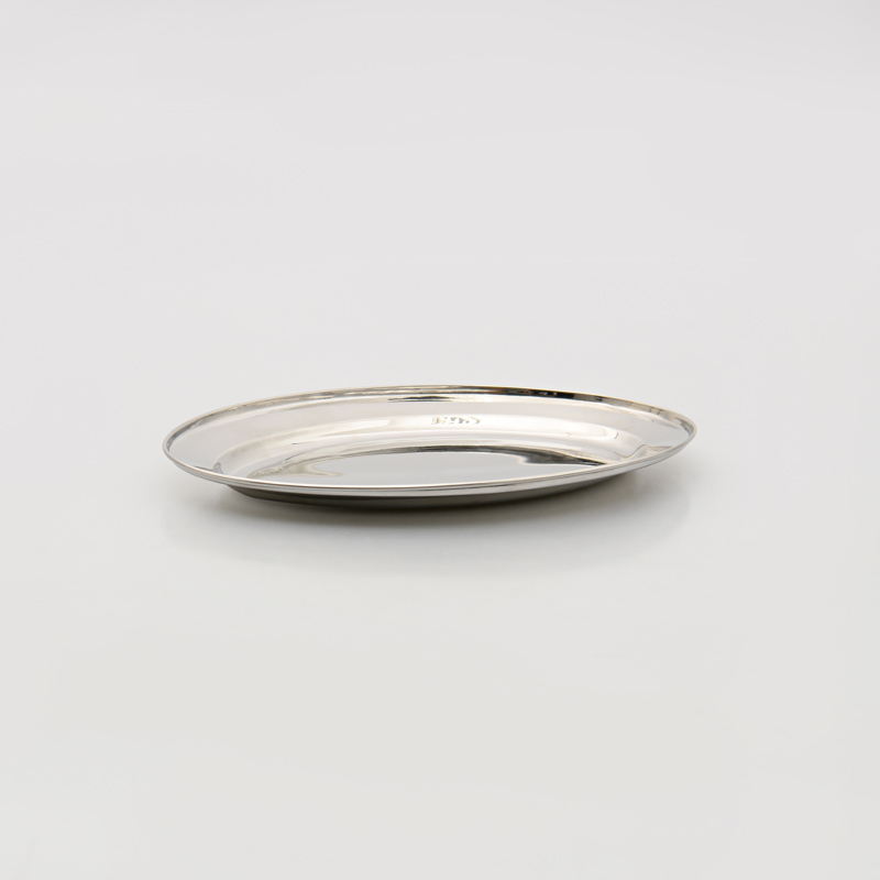 Plat ovale en inox