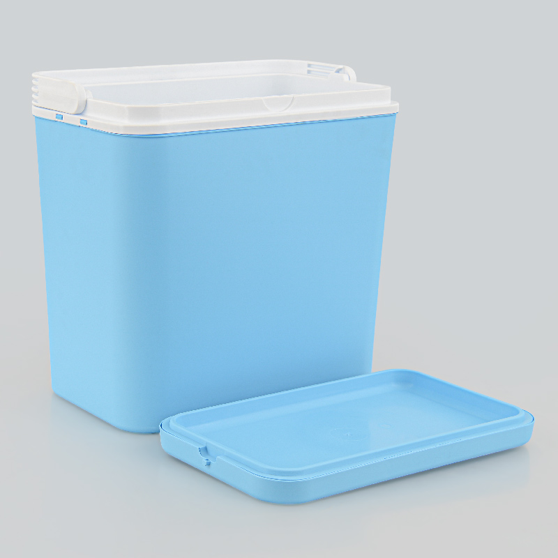 Glacière bleue et blanche 24L
