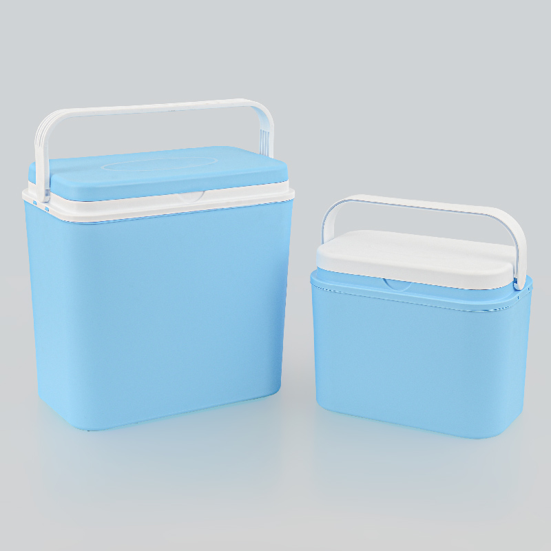 Glacière bleue et blanche 10L