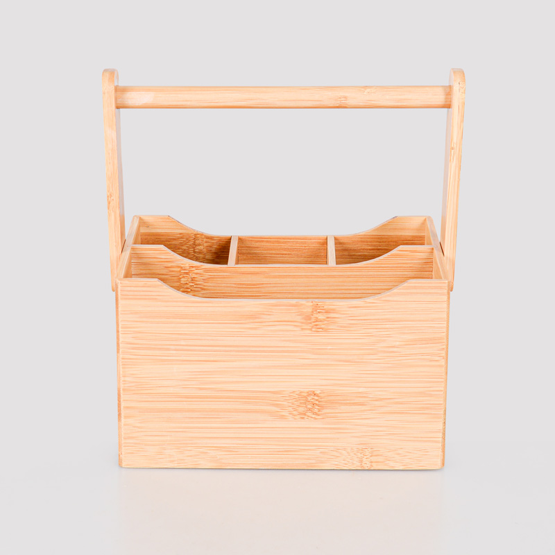 Porte-couverts en bambou 