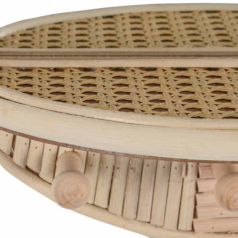 Etagère et miroir 'Malia' beige